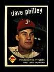 1959 Topps Baseball 92 Dave Philley Card   