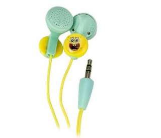 NEW IN PACKAGE SPONGE BOB EAR PHONES BUDS FOR iPHONE iPOD KIDS GREAT 