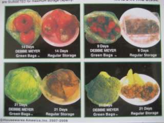 40 Vegetable Fruit Produce Flower Storage Green Bags 20 medium & 20 