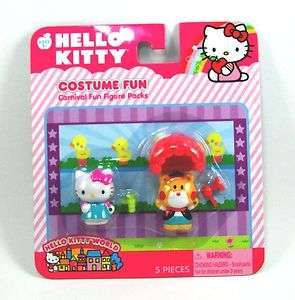 Hello Kitty Carnival Fun Figure Packs   Costume Fun   BRAND NEW 