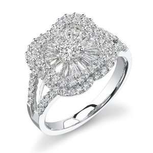  Square Shaped Diamond Ring Jewelry