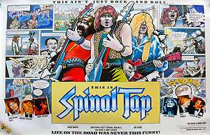 THIS IS SPINAL TAP 11X17 Movie repro poster  