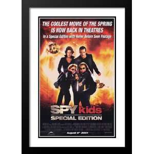Spy Kids 20x26 Framed and Double Matted Movie Poster   Style A   2001