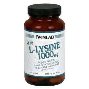  Twinlab L Lysine 1000Mg