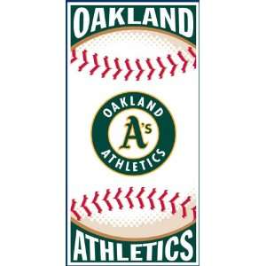  Oakland Athletics 30in x 60in Centerfield Beach Towel 