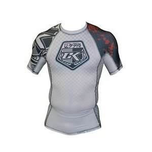   Contract Killer Stained White Rash Guard