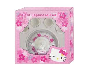 NEW SANRIO HELLO KITTY MINI SMALL SAKURA PETIT JAPANESE TEA SET TOY 