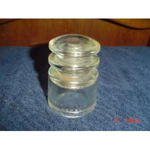  Insulator Hemingray T.S. Clear Glass 