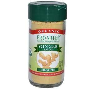 Frontier Ginger Root Ground CERTIFIED ORGANIC 1.50 oz. Bottle  