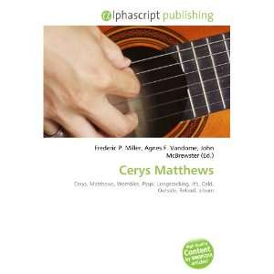  Cerys Matthews (9786132850423) Books