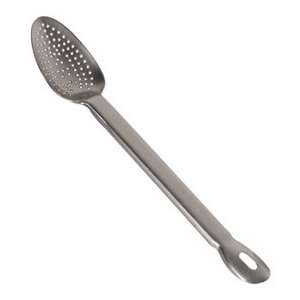  15 1/2 Perforated Basting Spoons / Serving Spoons   18 8 