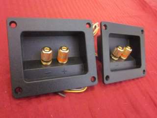 NEW Crossovers.PAIR.2 way Speaker Building X over.Terminals Cup.Input 