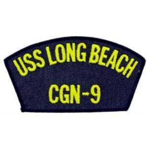  U.S. Navy USS Long Beach CGN 9 Patch 2 1/4 x 4 Patio 