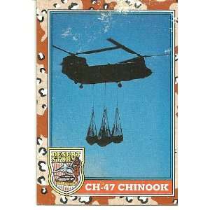  Desert Storm CH 47 Chinook Card #125 
