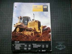 CAT Caterpillar D6M Dozer Crawler Sales Brochure Manual  