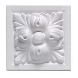 Focal Point 97730 Madison Block Rosette 3 7/8 Inch by 3 7/8 Inch by 1 