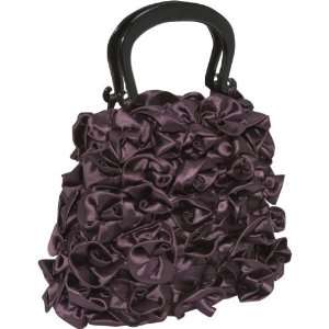   Wine Handcrafted Silk Handbag Purse Mad Style NEW 