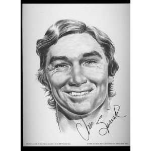  1974 Chris Speier San Francisco Giants Lithograph Sports 