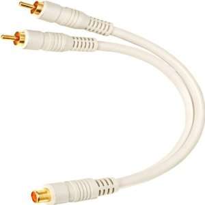  Steren 6 Python Series Y Cable   1 Female To 2 Male 