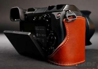 Genuine real COW leather case bag cover for SONY NEX7 NEX 7 Camera 