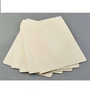  5 x SHEETS PRACTICE SKIN MEDIUM SIZE 8x6 / 5 x SHEETS 