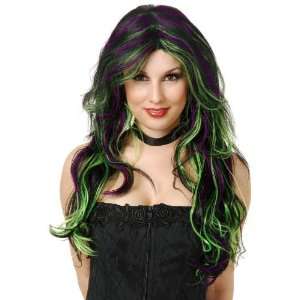  Lets Party By Charades Costumes Emerald Witch Wig (Adult 