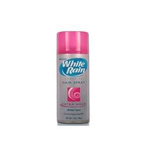   White Rain Extra Hold Aerosol Hair Spay   14 Oz/ pack, 5 pack Beauty