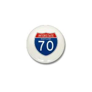 Interstate 70   MD State Mini Button by 