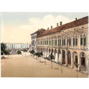  Photochrom Reprint of Spalato, Hotel de Ville, Dalmatia 