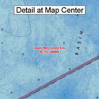   Quadrangle Map   Upper Matecumbe Key, Florida (Folded/Waterproof