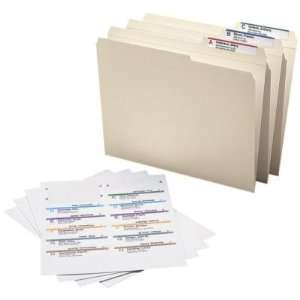  Smead Top Tab File Folder with Labels (64922) Office 