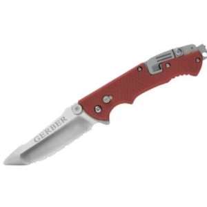  Gerber Knives 1534 Hinderer Rescue Linerlock Knife with 