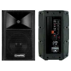   Amplified Indoor Outdoor Speaker System (Black) XL SP8 Electronics