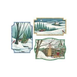  White Christmas Cutouts Case Pack 72 