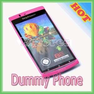   working Dummy Display Phone For Sony Ericsson Xperia arc S Lt18i Pink