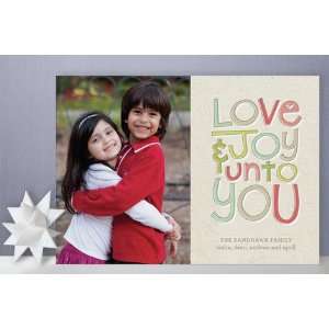  Cheerful Love and Joy Holiday Photo Cards Health 