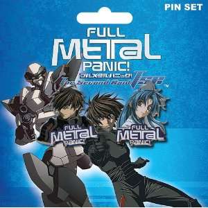  Full Metal Panic Sousuke Kaname Pin Set GE 7413 Toys 