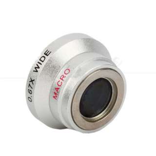 New 0.67x Wide + Angle/ Macro Lens for Apple I Phone iPhone 4G 4th 