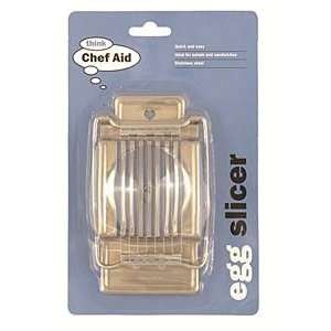  Chef Aid Stainless Steel Egg Slice