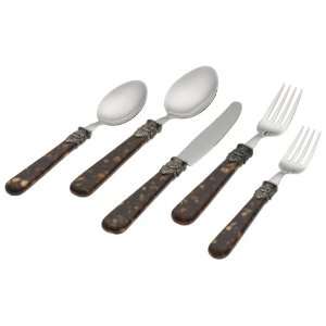  Rosanna Tortoise Napoleon 5 Piece Place Setting, Service 