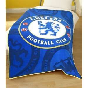  Chelsea Blue Crest Fleece Blanket Toys & Games