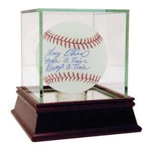  Tony Oliva Signed Baseball   with Once A Twin Always A 