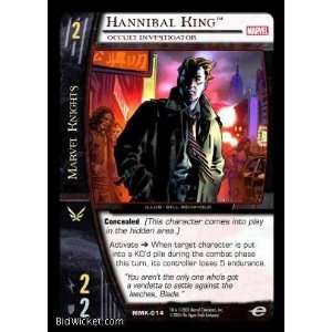 King, Occult Investigator (Vs System   Marvel Knights   Hannibal King 