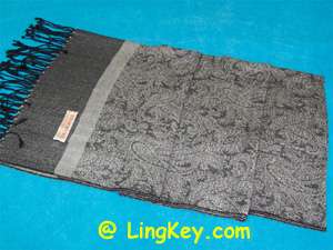 Pashmina Cashmere paisley unisex shawl wholesale LOT 12  