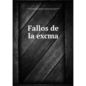  Fallos de la excma Ruiz, Victor M., [from old catalog] ed 