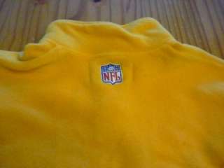 This is a long sleeve 1/4 zip fleece sweatshirt by Proline, Champion.
