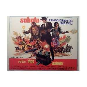  SABATA (HALF SHEET) Movie Poster