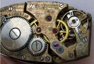 used Montrose 685 rectangle watch movement for parts  