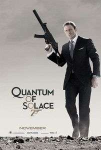 QUANTUM OF SOLACE MOVIE POSTER DS ADVANCE ORIG 27x40  