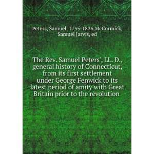   Under . Samuel Jarvis McCormick Samuel Peters   Books